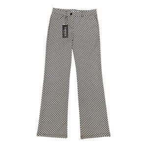 Tapata Womens New Cat Print Flare Leg Soft Stretchy Pants